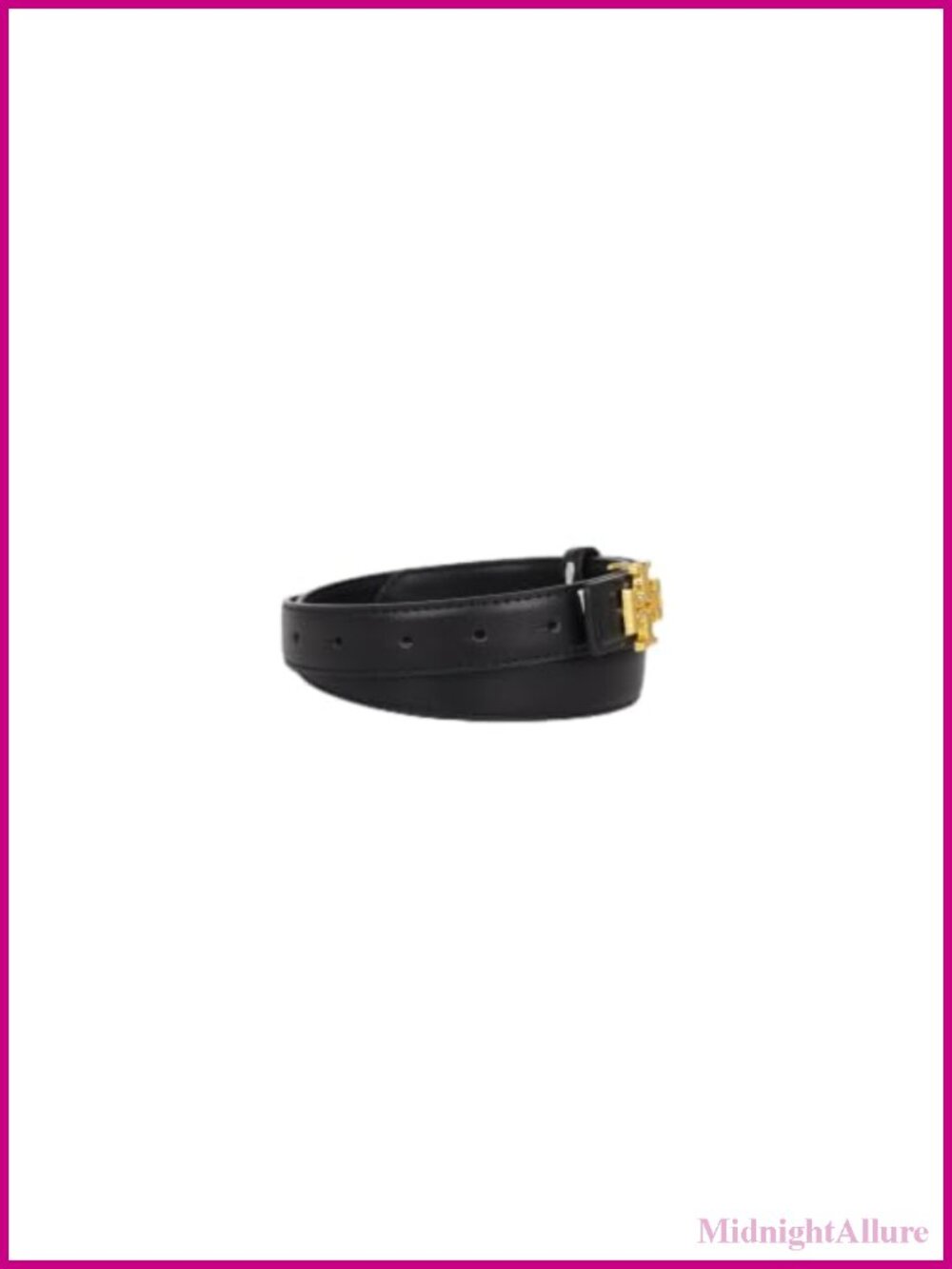 Womens PU Leather Belt Adjustable Metal Buckle for Jeans Dress